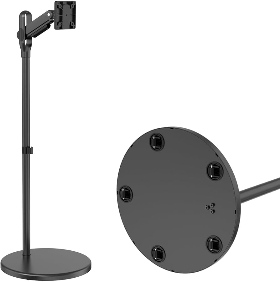 Amazon.co.jp: THANKO モニターアーム 移動式 テレビスタンド