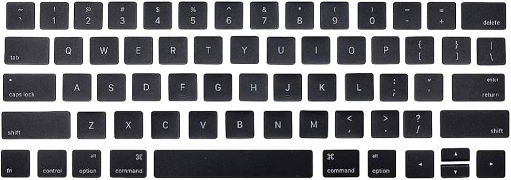 Amazon | KESOTO キーボード キーキャップセット MacBook Pro 13インチ