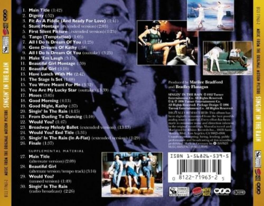 Nacio Herb Brown, Arthur Freed, Gene Kelly, Debbie Reynolds