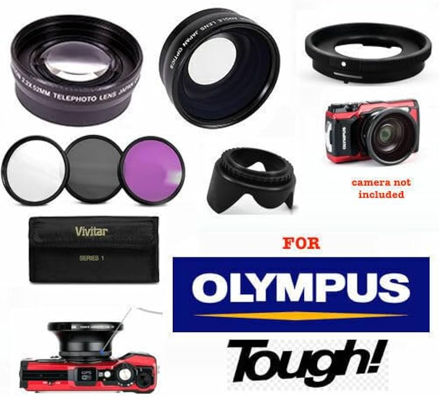 Amazon.com : Olympus Tough TG Series Lens Kit: Wide Angle + Macro