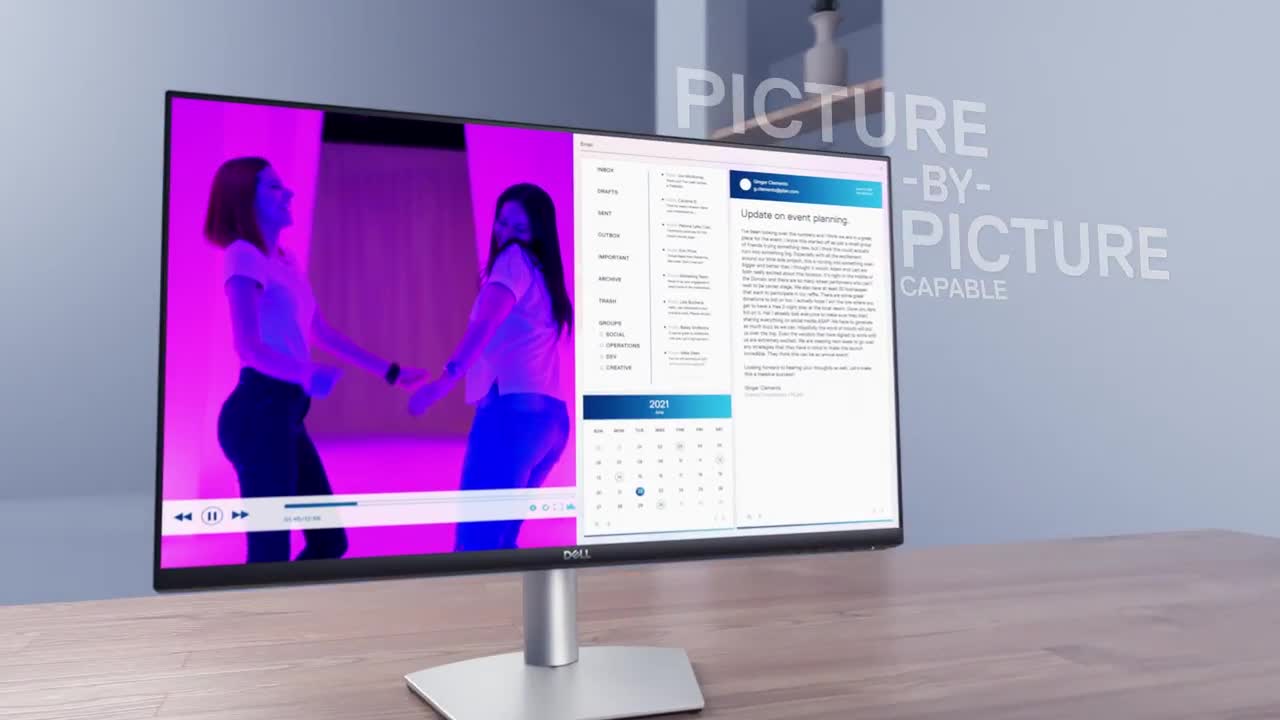 Amazon.com: Dell S2722QC Monitor - 27 inch 4K USB-C , UHD (3840 x