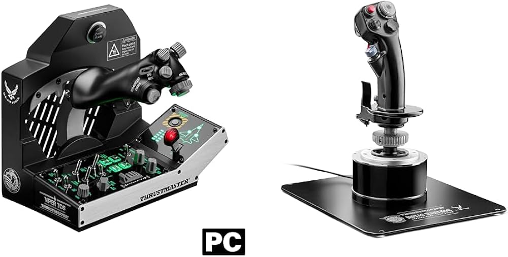 Amazon.com: THRUSTMASTER Viper TQS Mission Pack: Metal Throttle