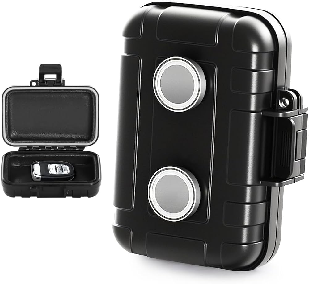 Amazon.co.jp: 磁気キーホルダー 車の下 防水 磁気スタッシュボックス