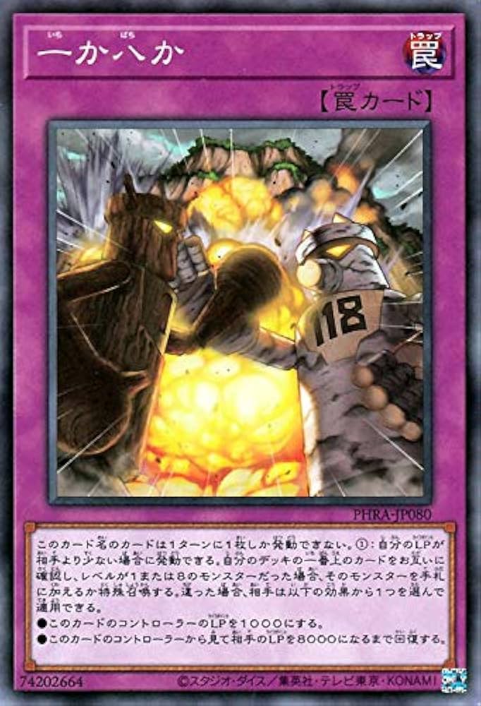 Amazon.co.jp: 遊戯王カード 一か八か(ノーマルレア) ファントム