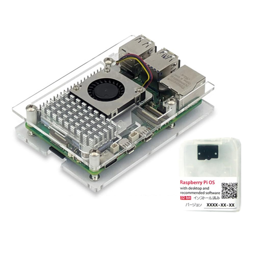 Amazon.co.jp: 共立電子産業 ラズパイ5 8GB アクリルベース