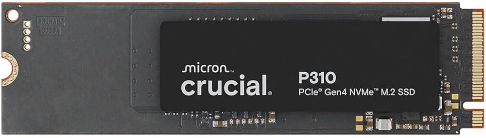 Amazon | Crucial P310 1TB SSD PCIe Gen4 NVMe M.2 2280 最大7,100MB