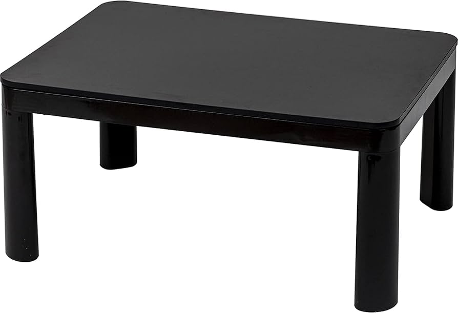 Amazon | [山善] カジュアル こたつ テーブル 幅80cm×奥行60cm 長方形
