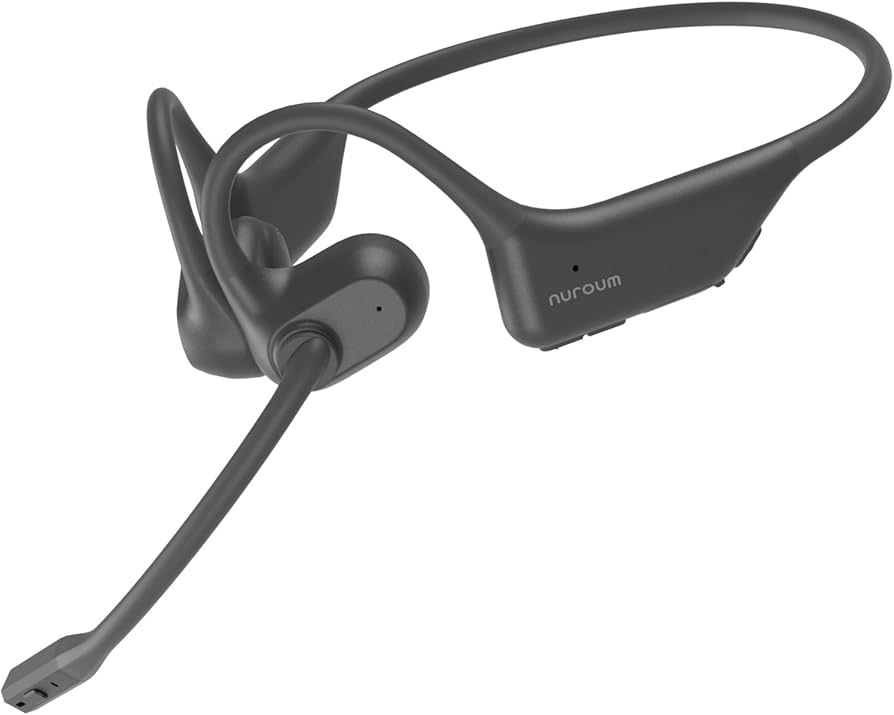 Amazon.com: NUROUM OpenEar Pro Headphones with Mic, ENC Noise