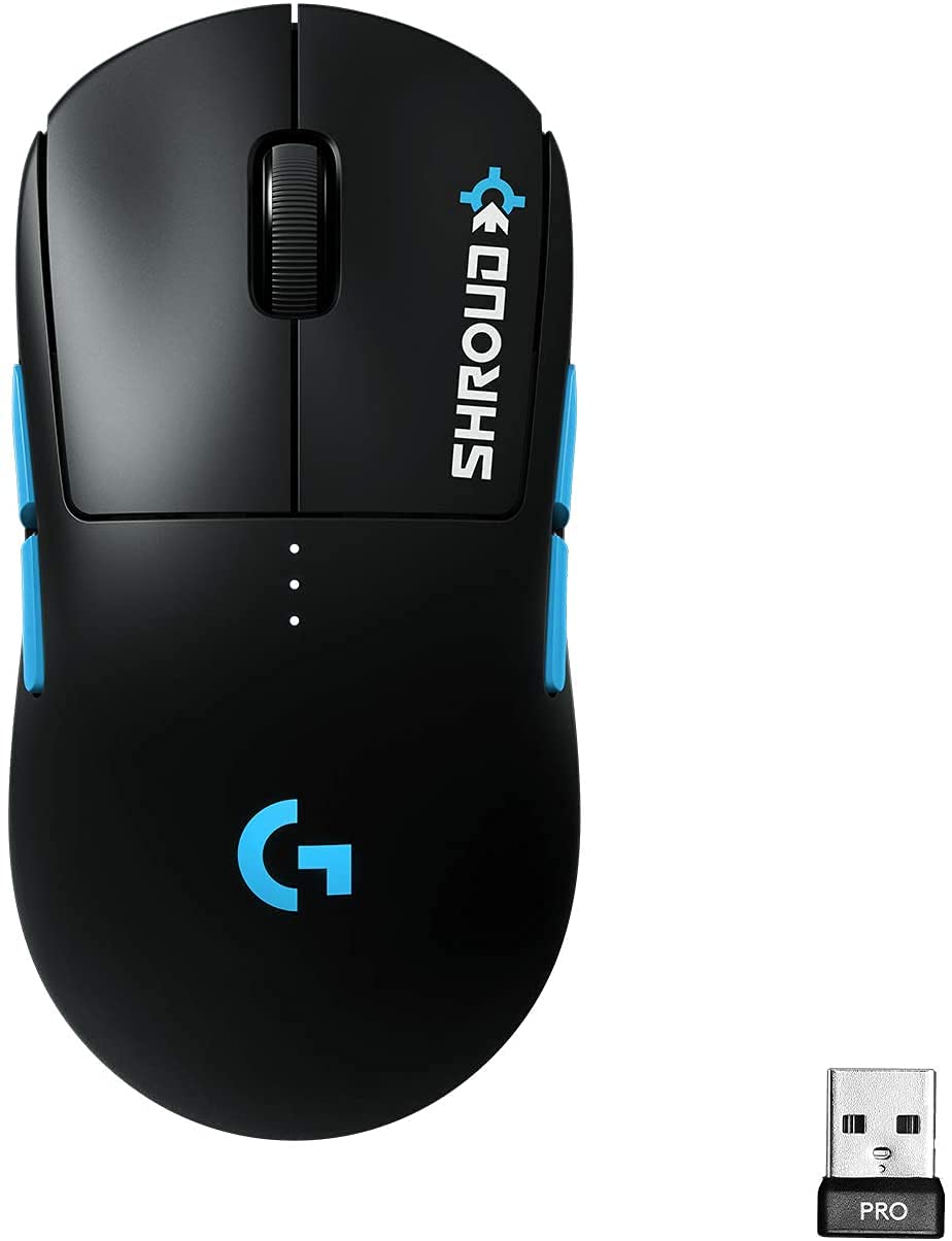 Amazon.com: Logitech G Pro Wireless Gaming Mouse - Shroud Edition