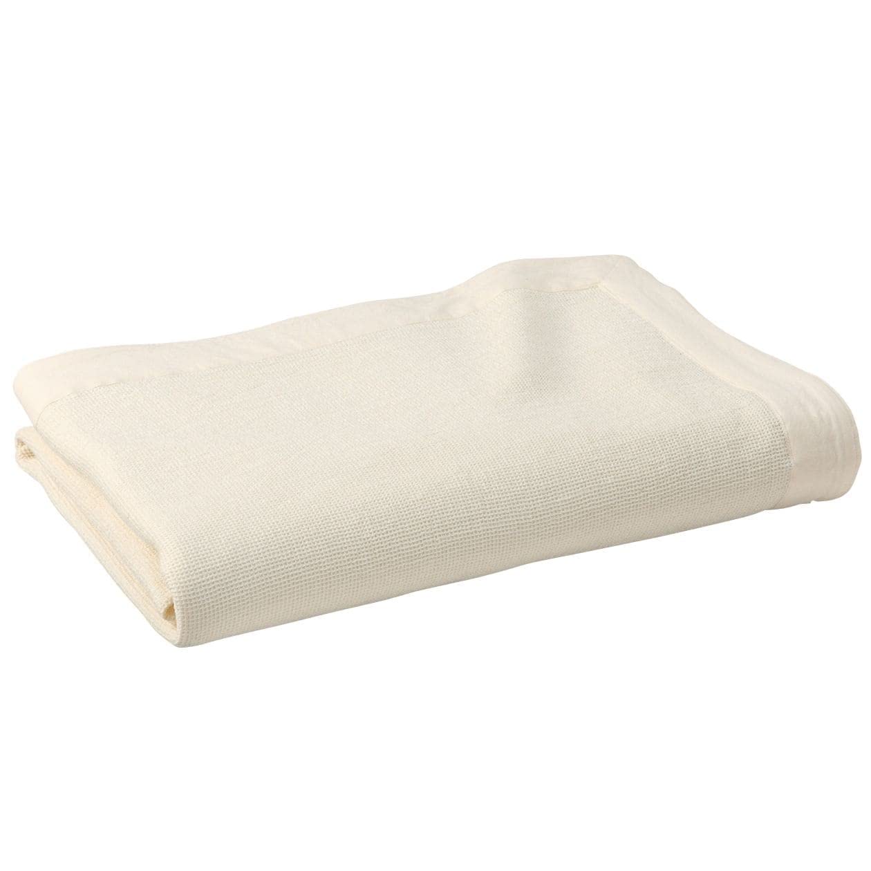 Amazon｜無印良品 綿ワッフル多用布180x260 生成 44739303｜ソファ