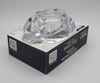 Amazon.co.jp: ボヘミアングラス クリスタル 灰皿 ガラス製 BRLEY