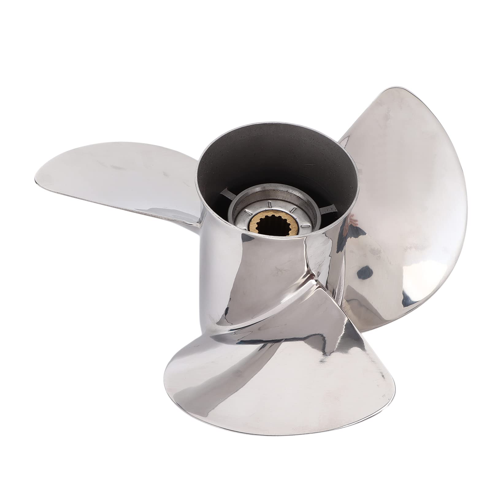 Amazon.co.jp: 船外プロペラ 3ブレード ステンレス鋼のプロペラ ボート