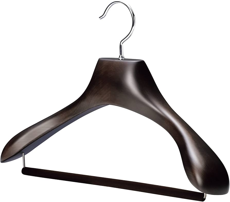 Amazon.co.jp: 【ナカタハンガー】日本製 木製メンズスーツハンガー