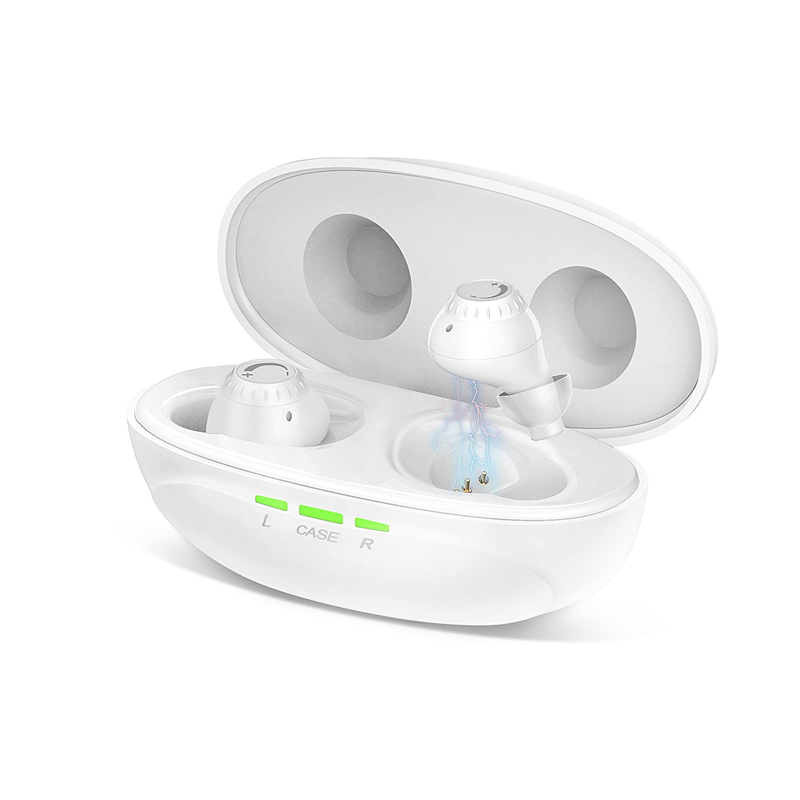 Amazon.co.jp: Jinghao 充電式 耳あな型 集音器 デジタル 耳穴式 音声