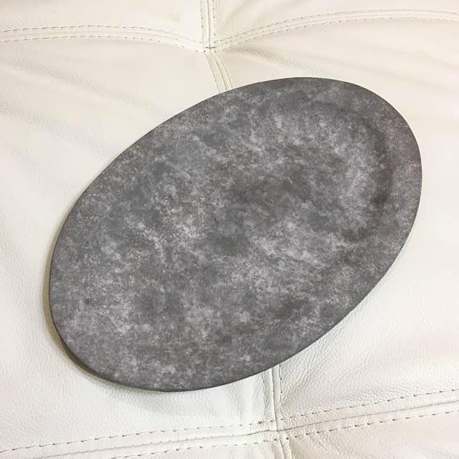 Amazon.co.jp: 吉田次朗 さん オーバル プレート 25 : ホーム＆キッチン