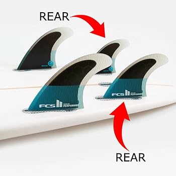 Amazon | FCS2 PERFORMER PC QUAD REAR FINS/FCSII エフシーエス2