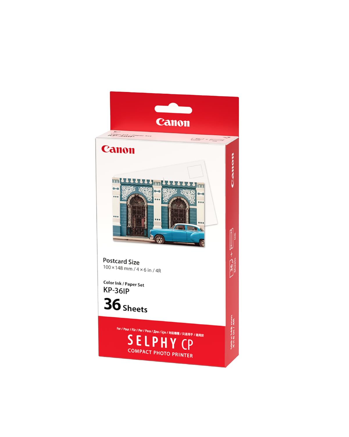 Amazon.com: Canon KP-36IP Paper Pack for Canon Printer (36 Sheets