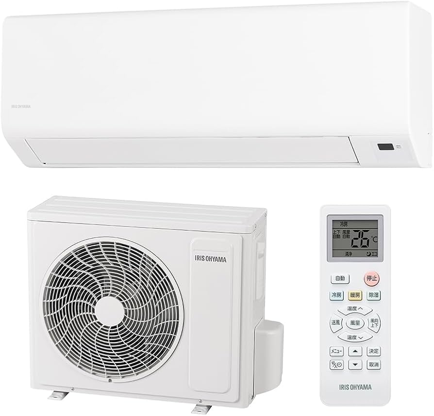 Amazon | アイリスオーヤマ エアコン 6畳 セパレートエアコン おやすみ