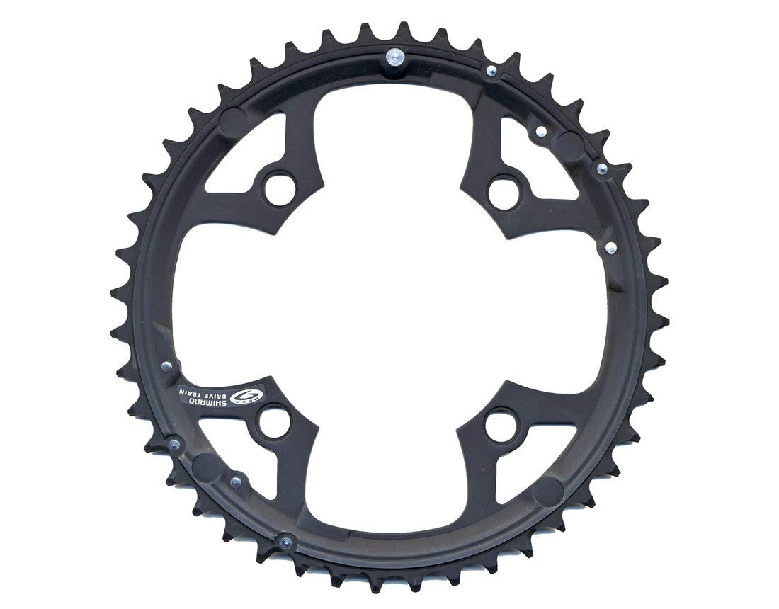 Amazon | シマノ スパイク付チェーンリング 44T(ブラック/ストッパー