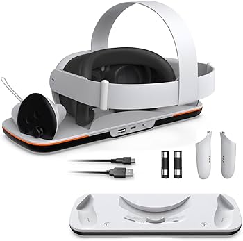 Amazon.co.jp: Meta Quest 3 用充電ドック 充電ドック可動式充電ドック