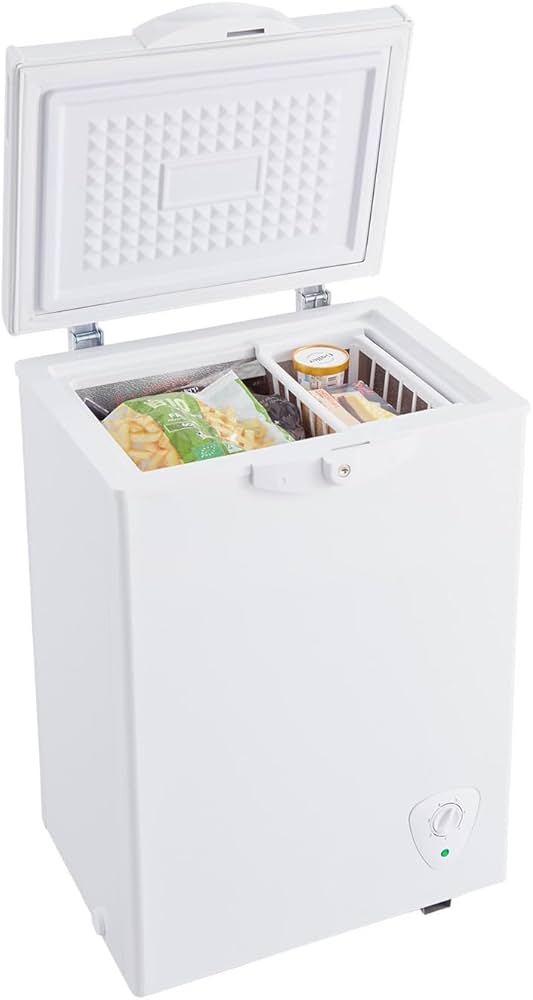 Amazon.co.jp: simplus 冷凍庫 66L 上開き バスケット付き 鍵付き 静音