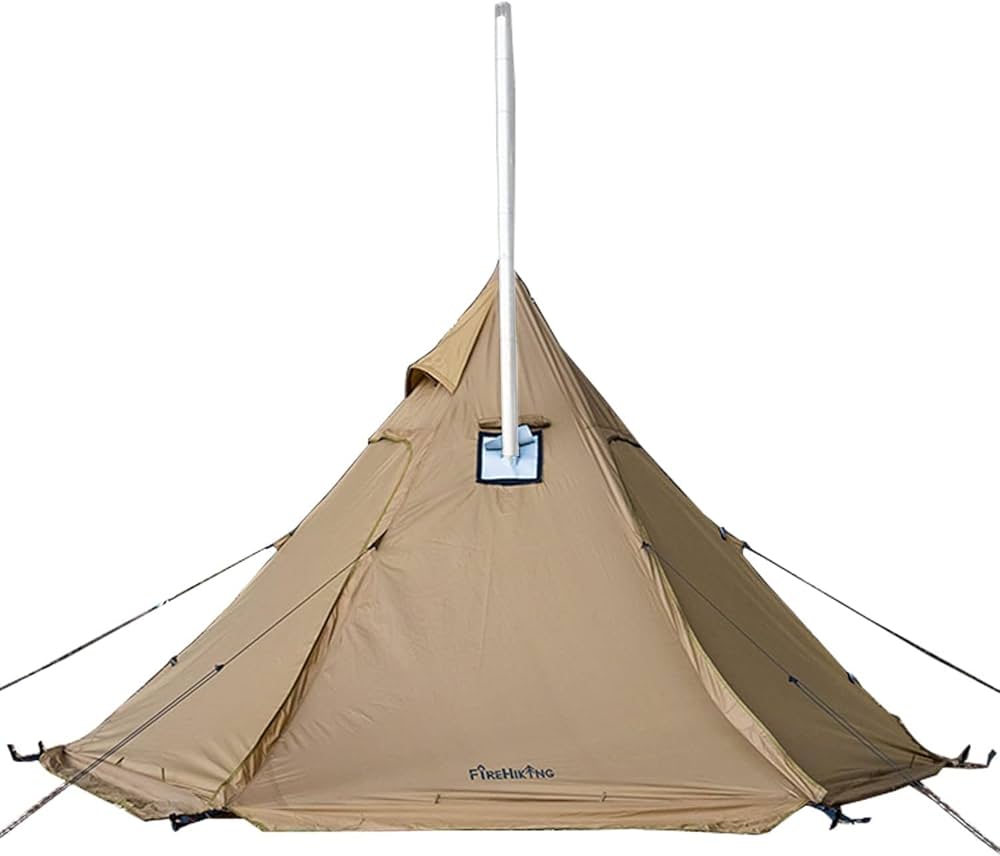 Amazon.co.jp: FireHiking LEVAワンポールテント 2-4人用キャンプ