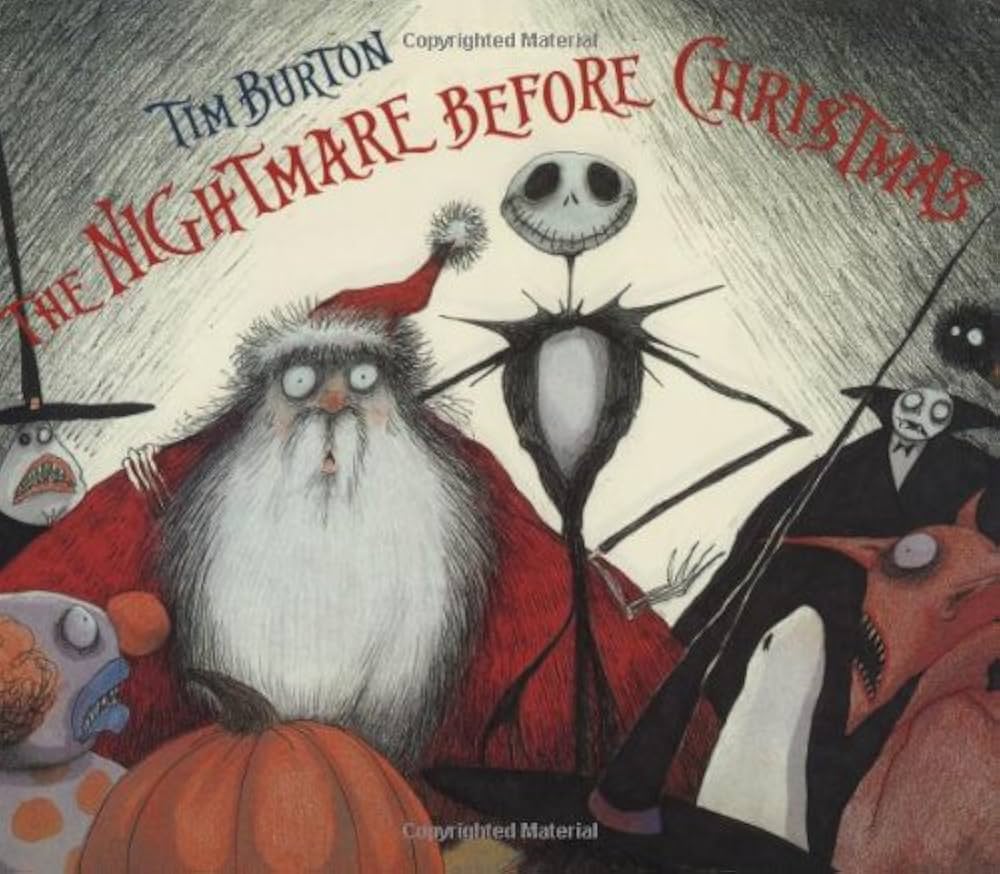 Amazon | The Nightmare Before Christmas | Burton, Tim | Spine