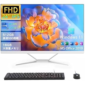 Amazon.co.jp: 一体型 - デスクトップ: パソコン・周辺機器