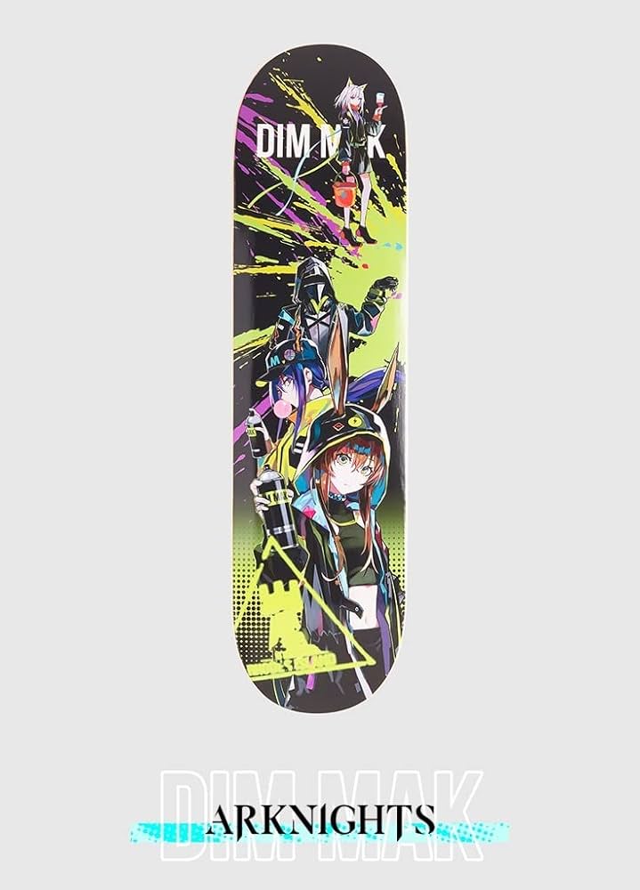 Amazon.co.jp: EN限定 ARKNIGHTS DIMMAK SKATEBOARD DECK アークナイツ