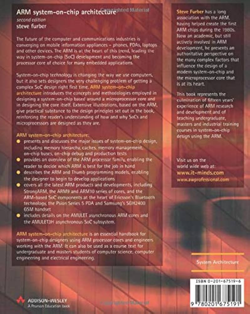 ARM System-on-Chip Architecture: Furber, Steve: 9780201675191