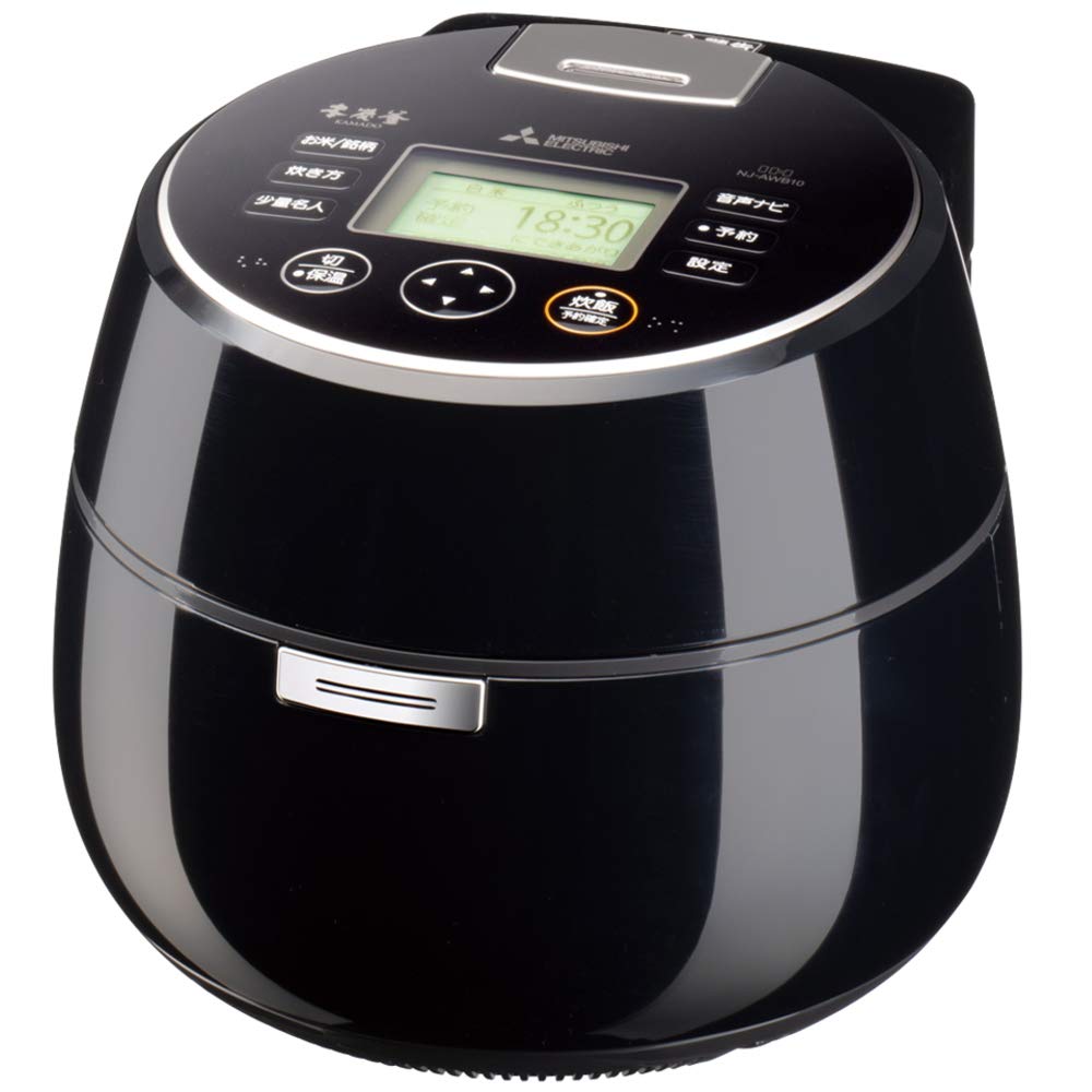 Amazon | NJ-AWB10-B 黒曜 本炭釜 KAMADO | 三菱電機(MITSUBISHI