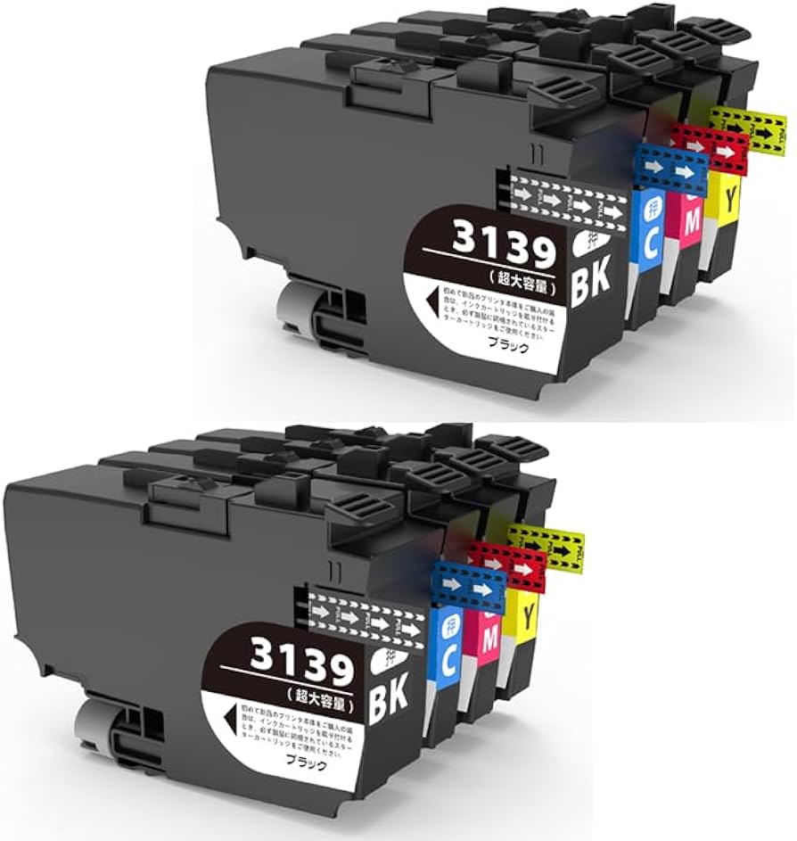Amazon.co.jp: ブラザー プリンターインク LC31394色パック×2セット