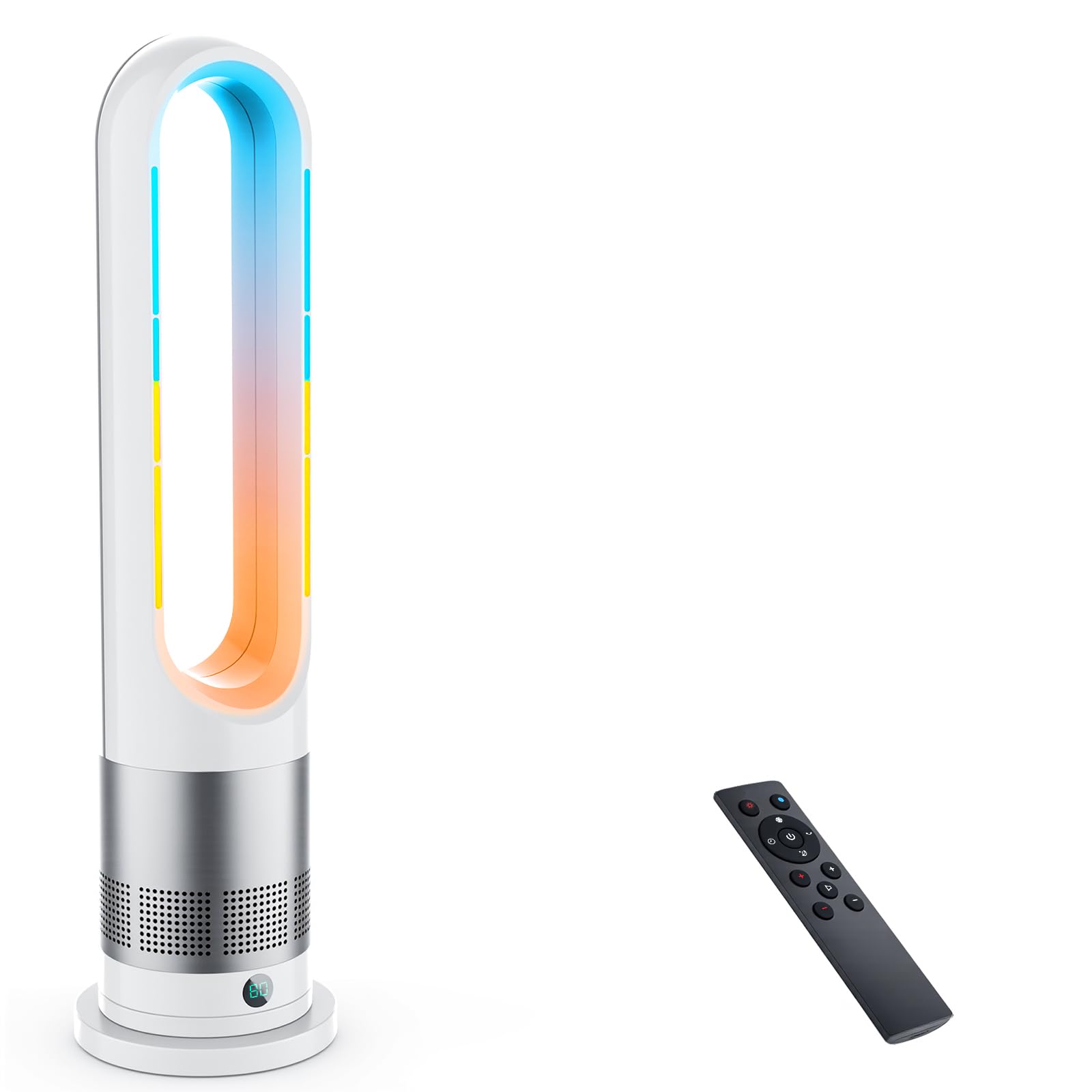 Amazon | 【2025新登場&冷暖兼用&DC電気節約】タワーファン 羽なし