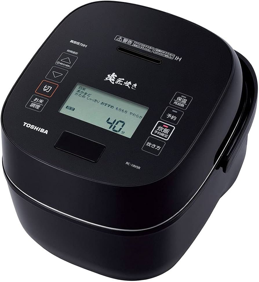 Amazon | TOSHIBA 真空圧力IHジャー炊飯器 炎匠炊き (5.5合炊き