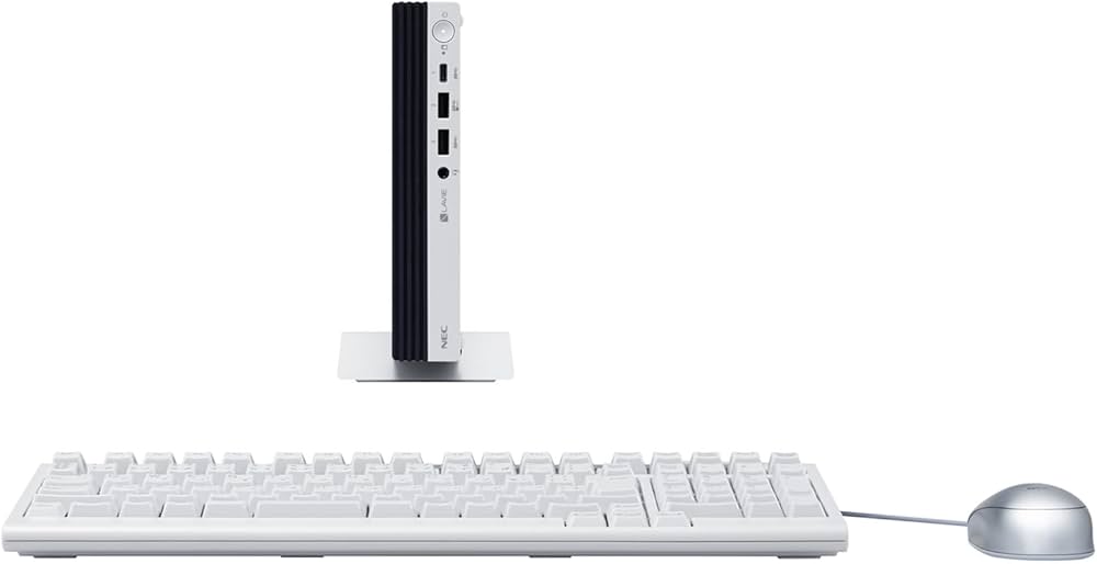 Amazon.co.jp: NEC LAVIE 国内生産 スリム デスクトップパソコン 24
