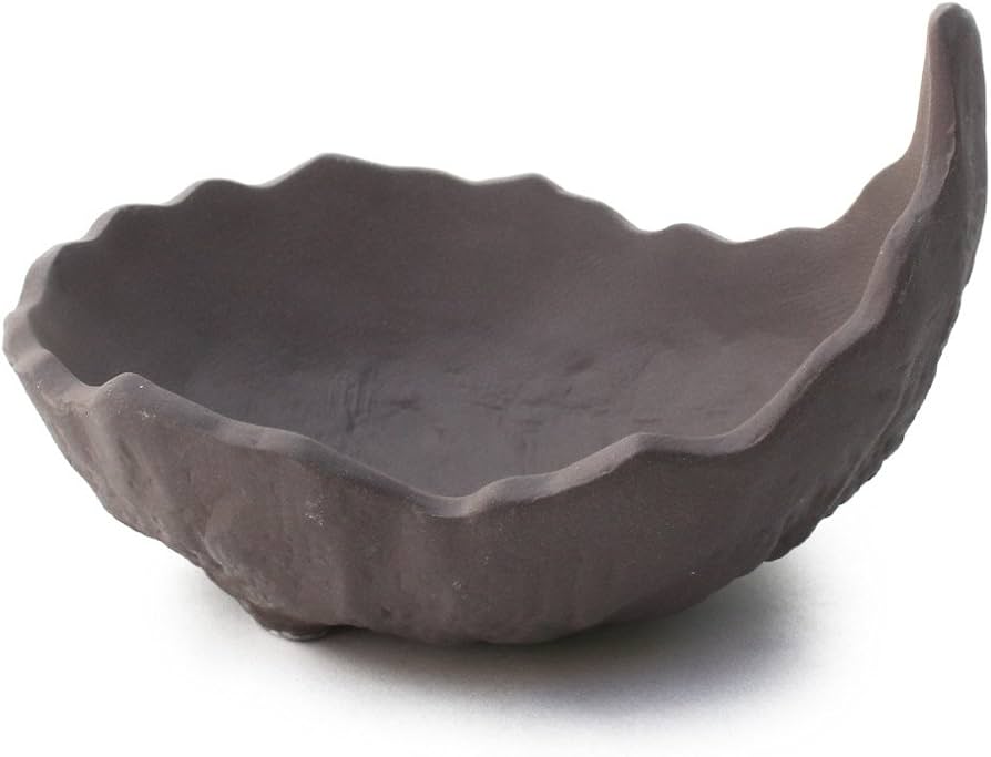 Amazon.co.jp: うめきち盆栽用品店 盆栽鉢 3.5号 山野草鉢 鞍馬石 ウ泥