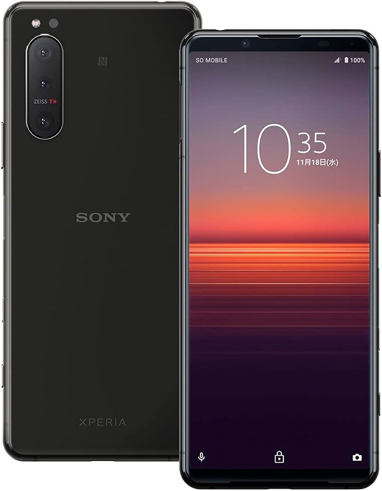 Amazon | ソニー Xperia5II ブラック SIMフリースマホ XQ-AS42 B