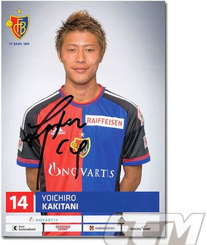 Amazon.co.jp: 柿谷曜一朗 バーゼル 15-16クラブ発行直筆サイン付