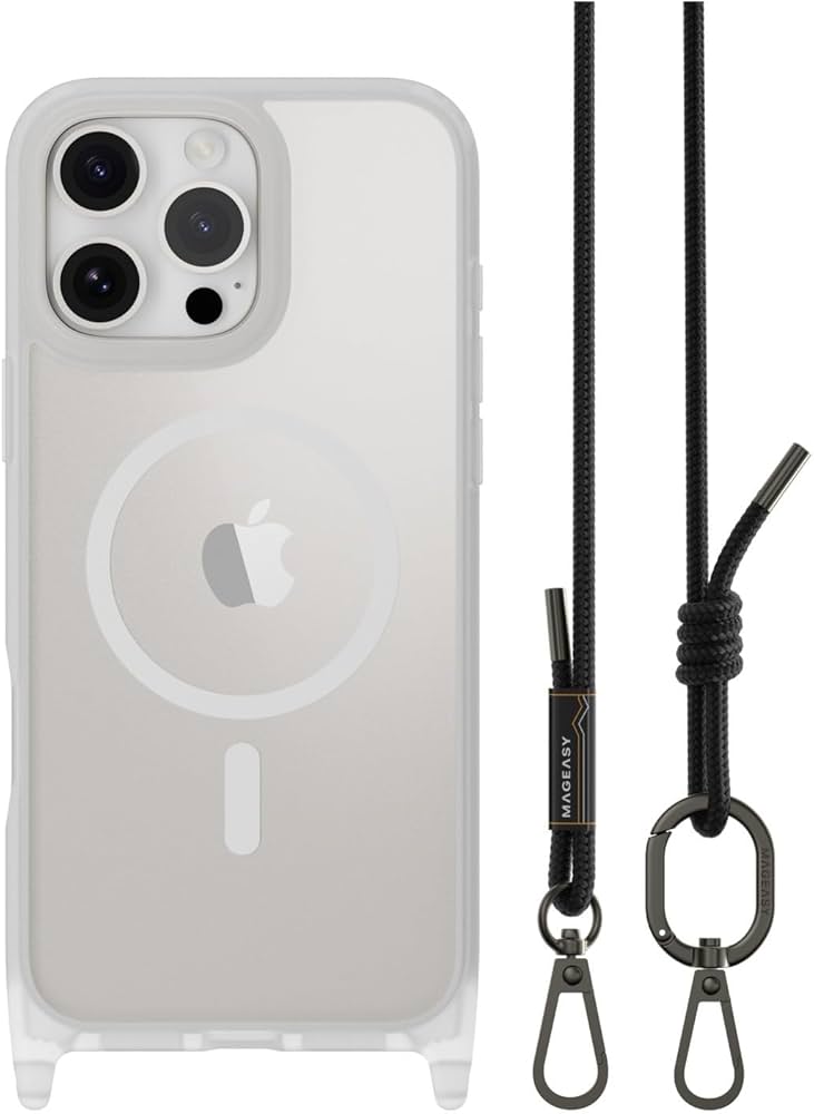 Amazon.co.jp: 【MagEasy】 iPhone 16 Pro Max 対応 ケース ショルダー