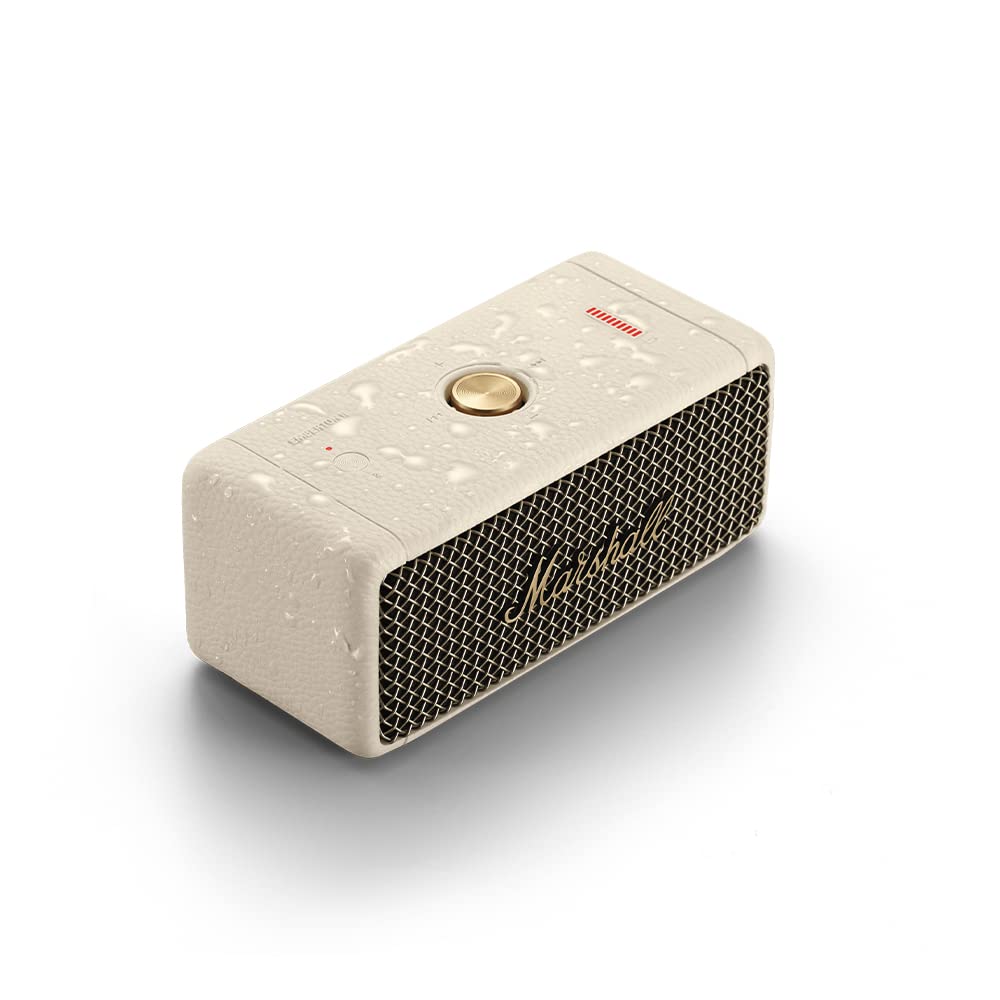 Amazon.co.jp: Marshall ワイヤレスポータブル防水スピーカー