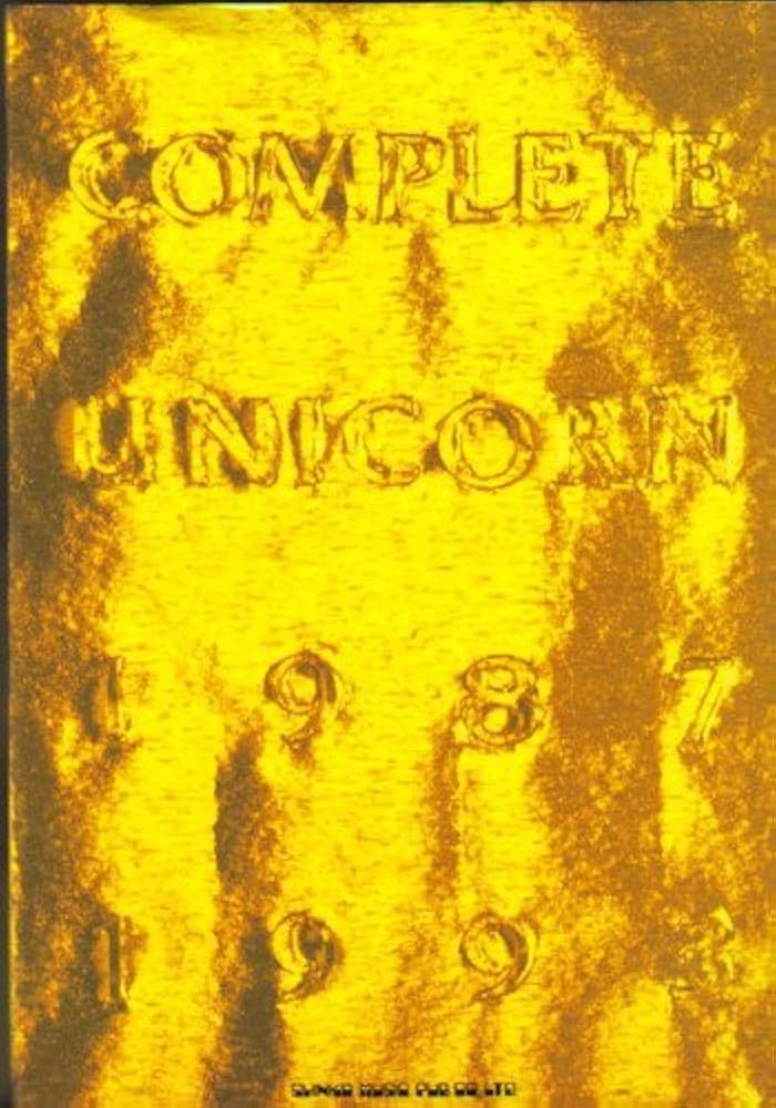 COMPLETE UNICORN: 1987-1993 |本 | 通販 | Amazon