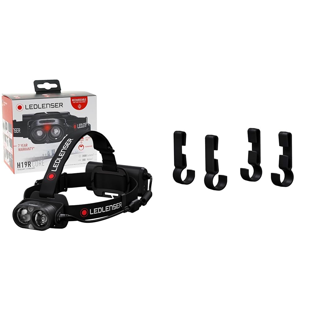 Amazon.co.jp: 【セット買い】 Ledlenser(レッドレンザー) H19R Core