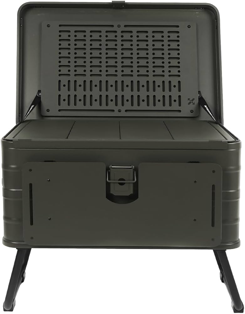 Amazon | CAMVIL（カンビル）アルミコンテナ コンテナボックス 60L大