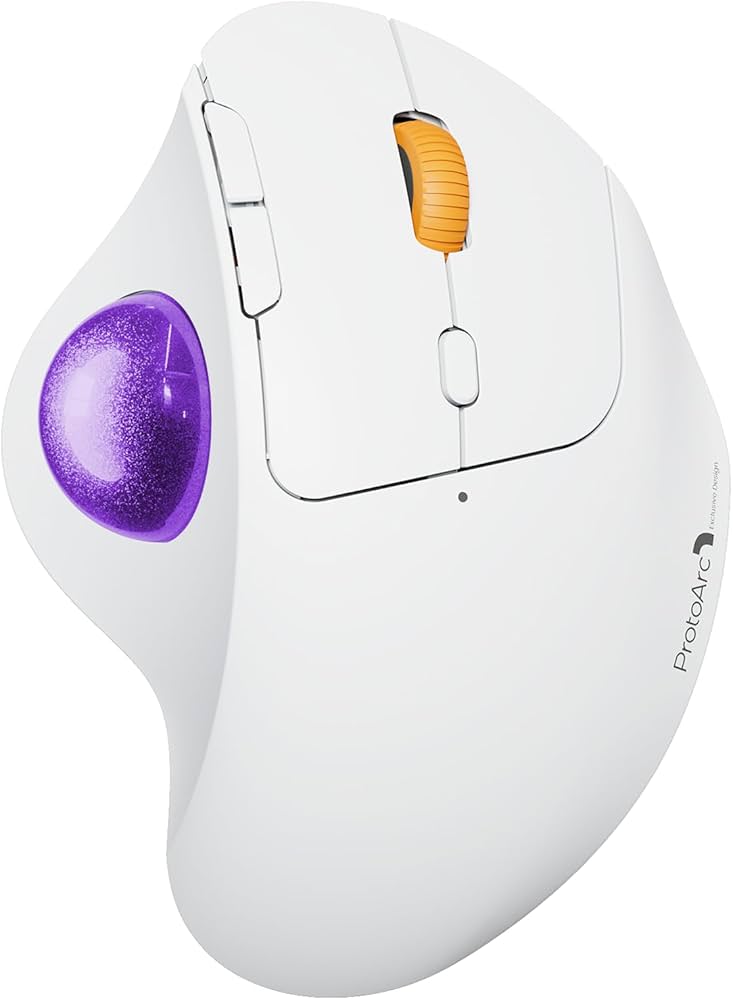 Amazon.co.jp: ProtoArc トラックボール マウス ワイヤレス Bluetooth