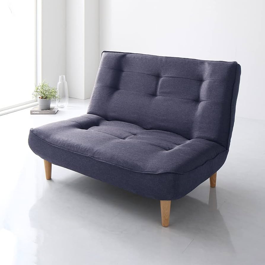 Amazon｜ソファー 2人掛け リクライニング ハイバックソファー デニム