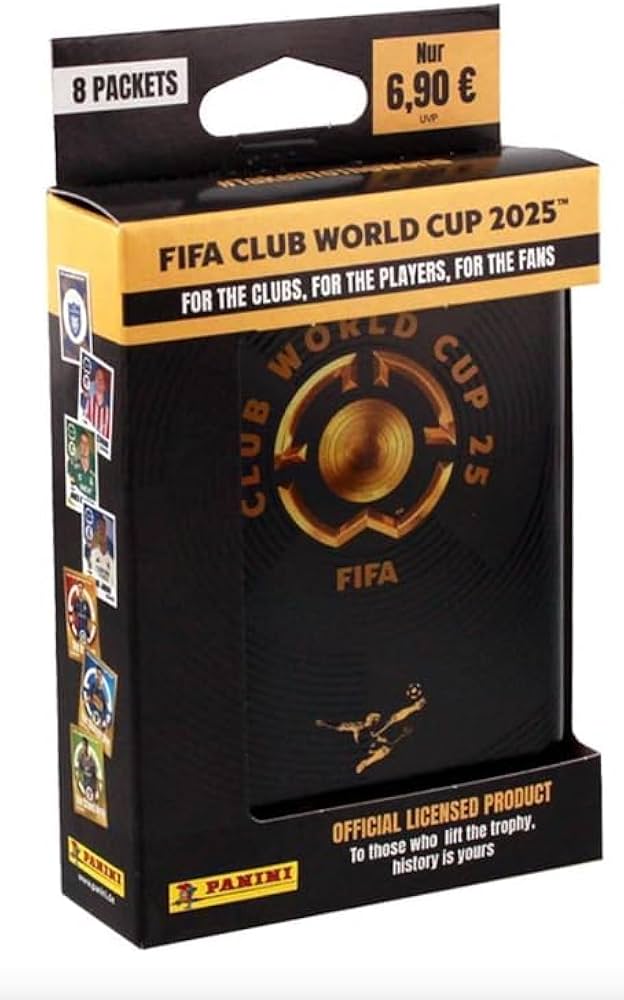 Panini FIFA Club World Cup 2025 - Pocket Tin with 5 Bags + 1