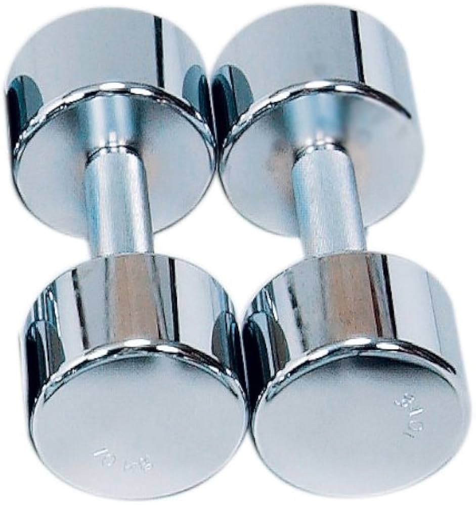 Amazon | 中旺ヘルス ステンレスダンベル 10kg S-200-C | 中旺ヘルス