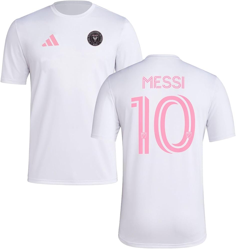 adidas Lionel Messi Inter Miami CF #10 Men's Pregame Player Name
