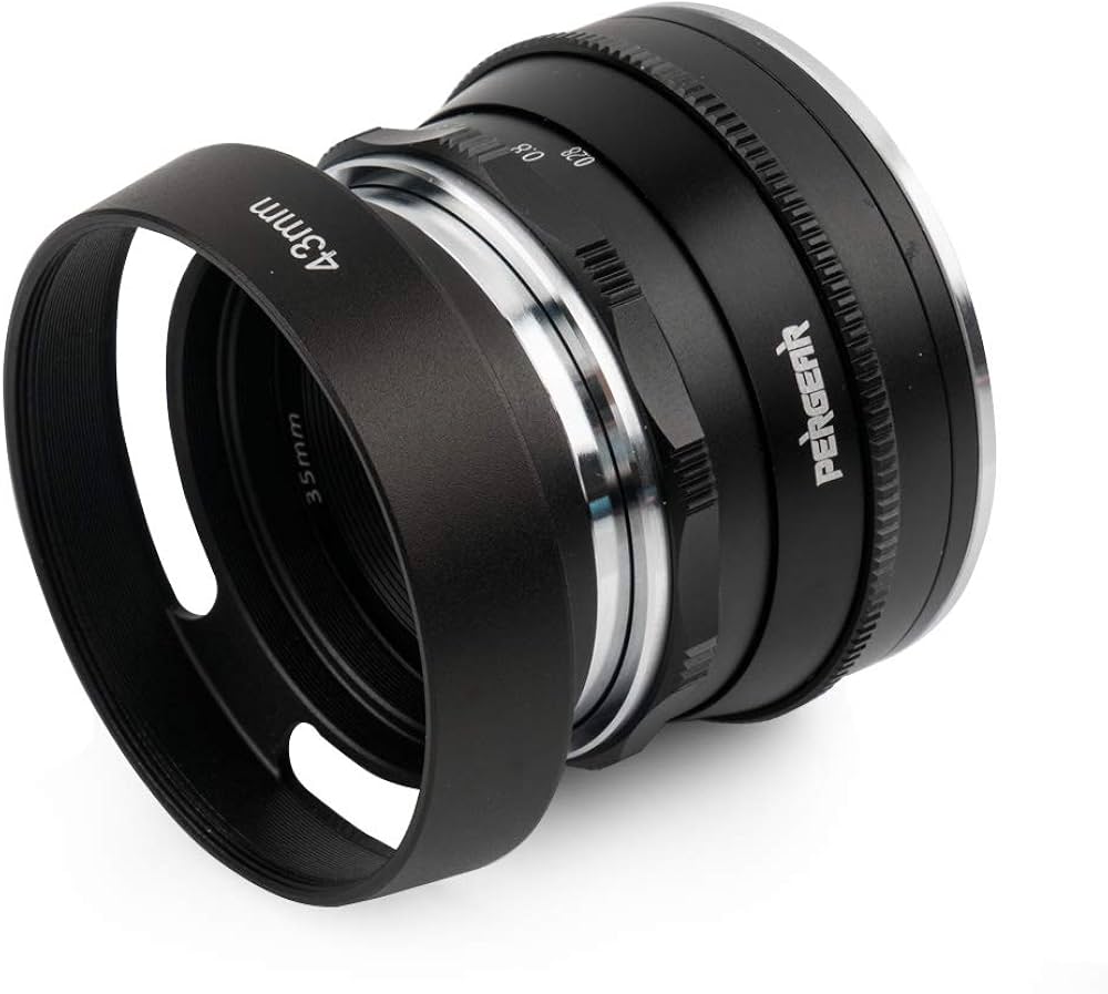Amazon | Pergear 35mm F1.6 カメラレンズ 富士フイルムXFマウント