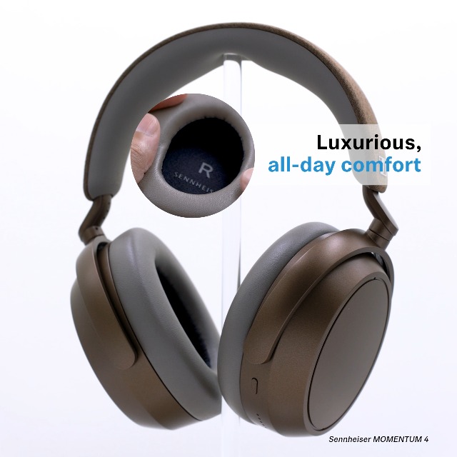 Amazon.com: Sennheiser Momentum 4 Wireless Over-Ear Headphones